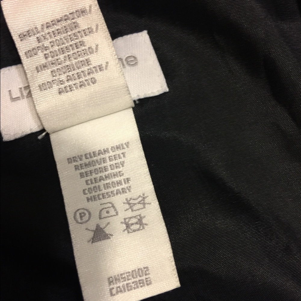 NWT Liz Claiborne Black Dress - Picture 6 of 8